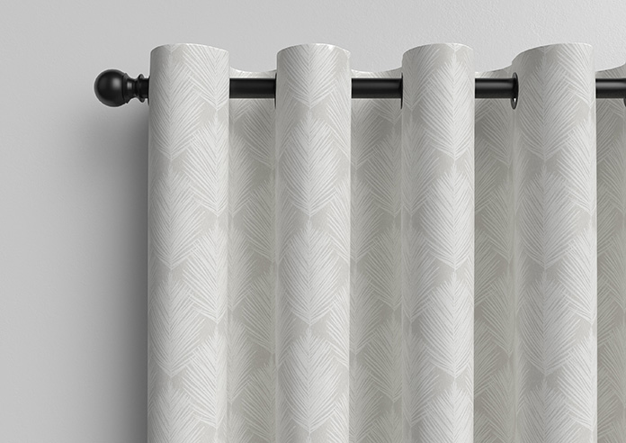 Gentle Palm, Warm Grey - Made to Measure Curtains - Image 12